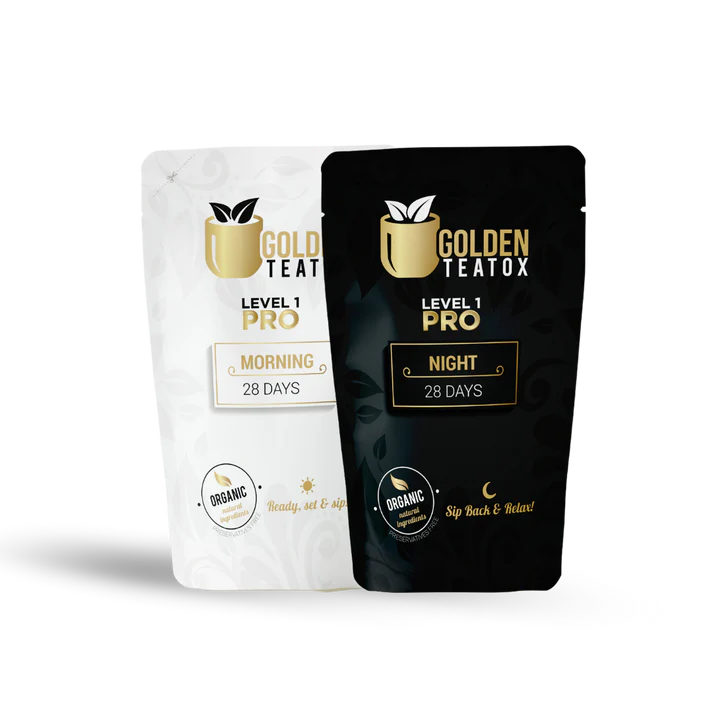 Golden Teatox Level 1 PRO – خسارة حتى ١٠ كجم بطريقة طبيعية وآمنة