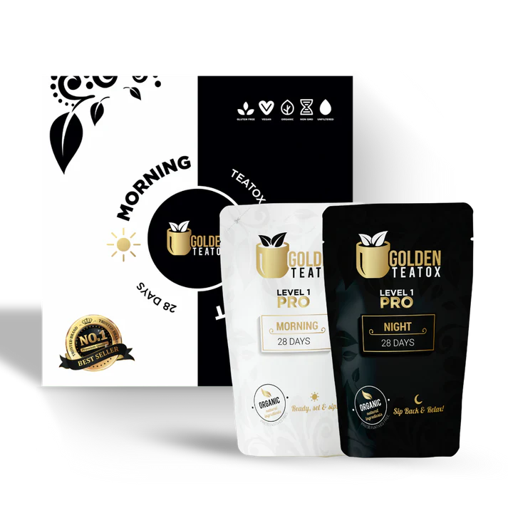 Golden Teatox Level 1 PRO – خسارة حتى ١٠ كجم بطريقة طبيعية وآمنة